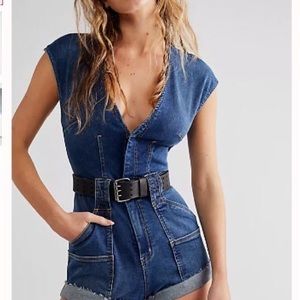We The Free -CRVY Lolita Denim Playsuit (8)